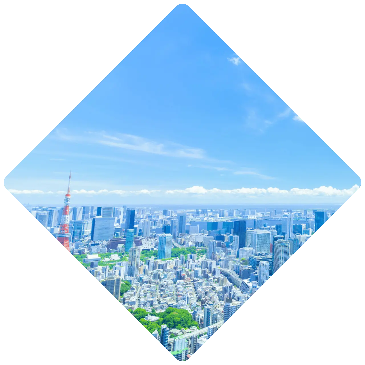 幅広い地域への対応範囲