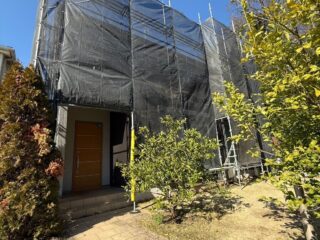 一般住宅　足場設置